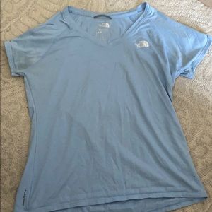 North Face Blue Shirt